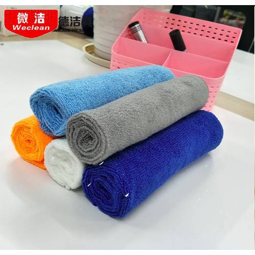 Superfine fiber thickening water towel 40*40 clean lint free cloth to wipe the table wash towel