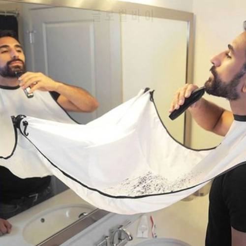 130x82cm Large Men Beard Shaving Aprons Bathroom Hair Beards Shaving Apron Chuck Household Cleaning Protector