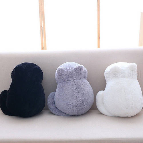 Cute Cat Cartoon Animal Cushion Plush Stuffed Throw Cotton Pillow Toy Doll Gifts Home Decoration Sofa Bed Accessories