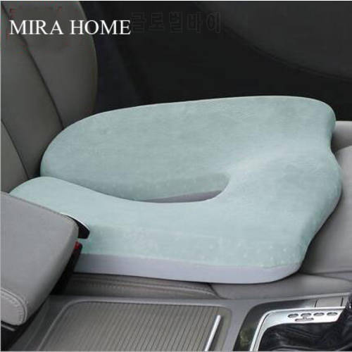 Coccyx Orthopedic Seat Pads Kitchen Chairs Lumbar Support Comfort Memory Foam Cushion Home Decor Luxury Cushion