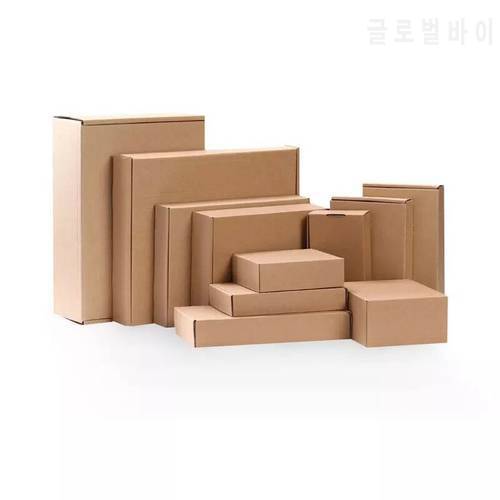 10pcs paper box Brown Kraft Paper bag Gift Packaging Boxes Aircraft Gift Candy food Wedding Party Packaging paper bags