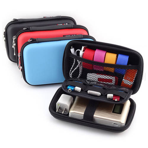 New Mobile Kit Case High Capacity Storage Bag Digital Gadget Device USB Cable Data Line Travel Portable Storage Case