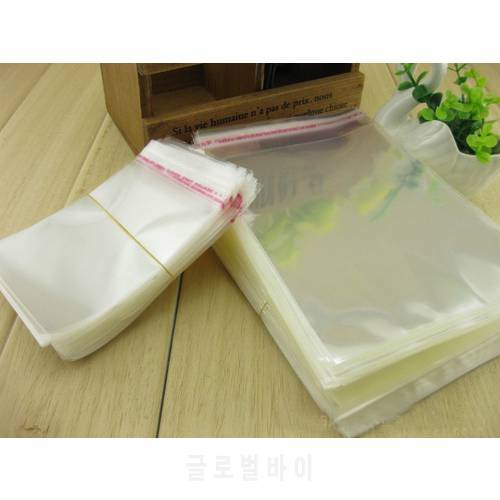 4*20cm,1000pcs/lot Self Adhesive Seal OPP bag - all clear plastic resealable pouch, Ornaments / Jewelry package adhesive sealing