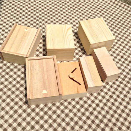 Wooden Box Customization Zakka Wooden Storage Box For Gift In Festival Make Your Style Box Can Customize Any Size With Logo