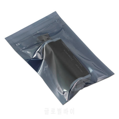 6*9cm Anti Static Shielding Bag ESD Anti-Static Pack Bag Zipper Zip Lock Moistureproof Self Seal Antistatic Storage Package Bag