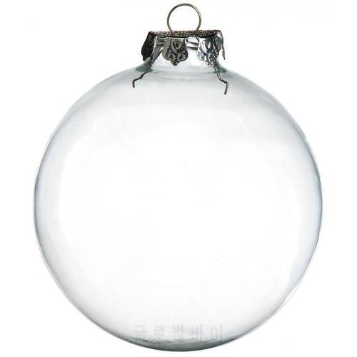 Promotion - 5/Pack, DIY Paintable Christmas Decoration Ornament 100mm Glass Ball