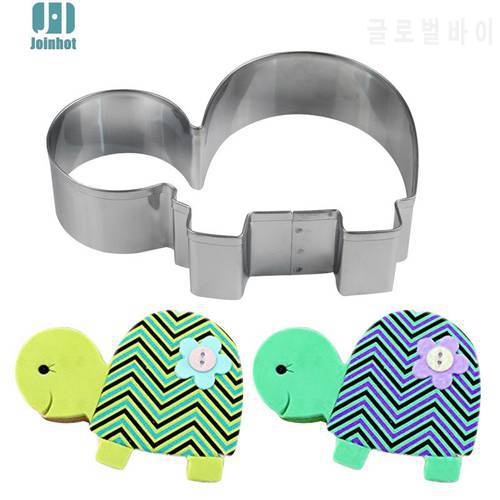 1pc stainless steel tortoise Cookies Cutter Baking Mould Biscuit Mould Set Sugar Arts Fondant Cake Decoration Tools