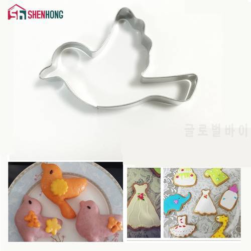 Cookie Cutters Animals Cartoon Mold Stamp Sugar Arts Fondant Cake tools cutter Tool Cooky Biscuit machine Metal Para Press Ginge