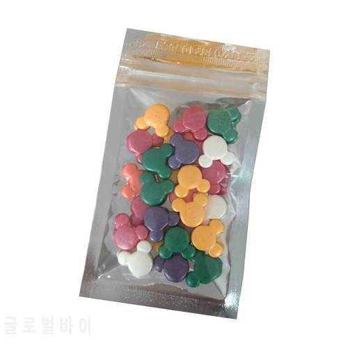 20g Six Color Mouse Pearl Cooking Tools Fondant Cake Baking Silicone Mold Chocolate Decoration Sugar Kitchen Candy