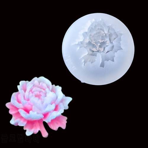 Rose flowers Silicone Pendant DIY Mold Pendant Jewelry Making Tool Resin Accessories Home Crafts resin molds for jewelry