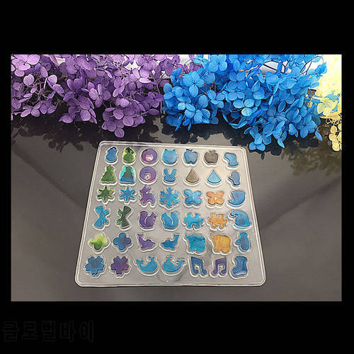 Multi Design Clear Silicone Mold For Making Jewelry Stud Earrings DIY Mold Resin Casting resin molds for jewelry