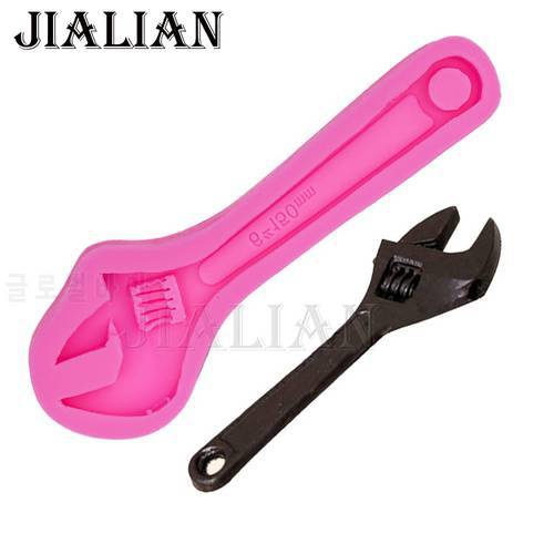 3D Repair Tools wrench silicone mold DIY Party Cake Decorating Tools cooking Baking mould kitchen mould T0514