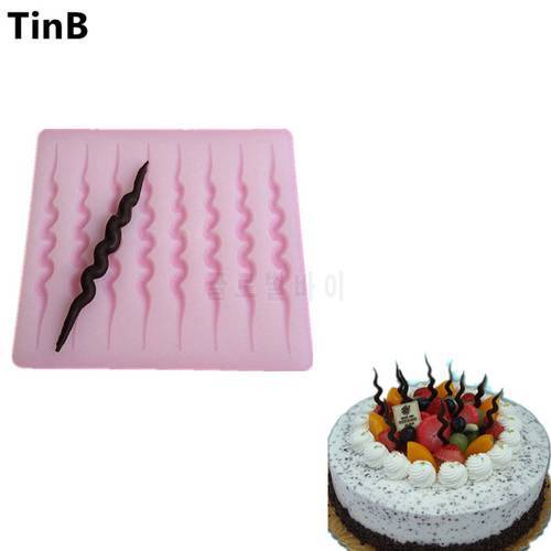 Hot DIY 3D Creative Silicone Chocolate Mold Bakeware Birthday Cake Cookie Decorating Tools Chocolate Mould Stencil Muffin Pan