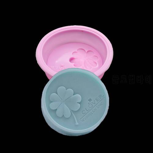 Four Leaf Clover Silicone Cake Mold Handmade Soap Mold 3d Flower Natural Soap Making Crafts Diy Baking Cakes Forming Tool