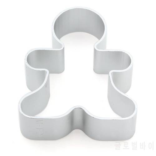 Gingerbread Man Aluminum Alloy Cookie Cutters Cooking Tools Fondant Paste Mold Cake Decorating Clay Resin Sugar Candy