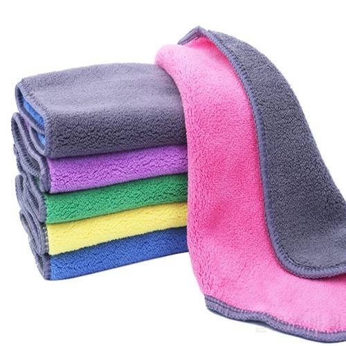 Wholesale 20*30cm Hanging Kitchen Towels for Hands Microfiber Cleaning Cloth Towels for Dishes swedish dishcloth