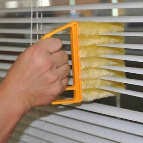 Microfibre Venetian Blind Blade Cleaner Window Conditioner Duster Clean Brush -35