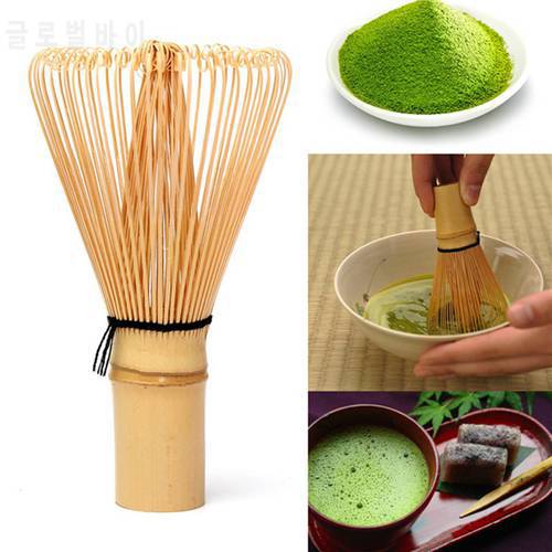 Bamboo Matcha Whisk Practical Japanese Ceremony Chasen 64 Matcha Tea Powder Whisk Green Tea Chasen Brush Tool for Matcha
