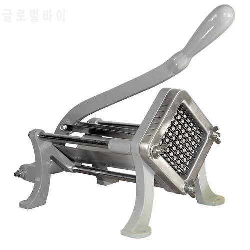 Heavy Duty Commercial Grade French Fry Cutter Potato Slicer Sweet Potato Slicing with Cutters Blade for Home or Restaurant Use
