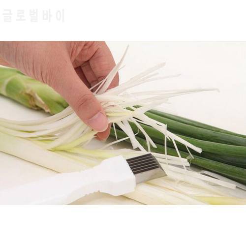 150 Pcs Fashion Hot Onion Vegetable Cutter slicer multi chopper Sharp Scallion Kitchen knife Shred Tools Slice Cutlery