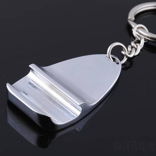Creative Home Essential Kitchen Tools Stainless Steel Universal Beer Wine Bottle Opener with Keychain Ring
