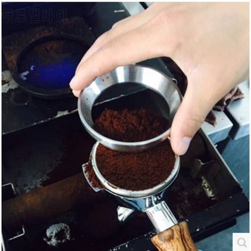 FeiC 1pc IDR (Intelligent Dosing Ring) for 57-58mm Brewing bowl Aluminum accurate amount of Coffee powder for espresso barista