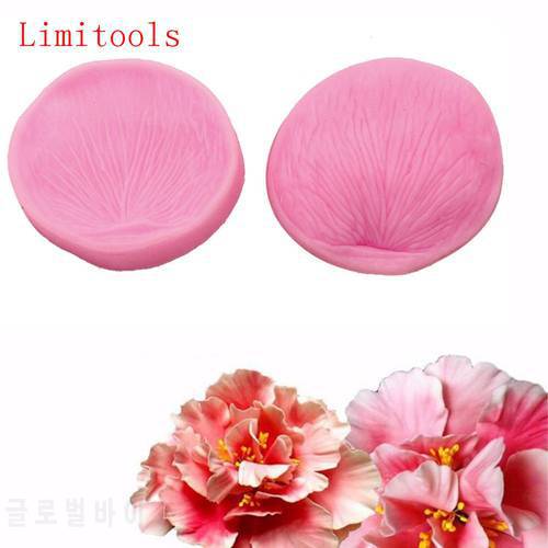 2pcs 3D Peony Flower Petals Silicone Fondant Molds Cake Decorating Chocolate Candy Sugarcraft Cake Mould Polymer Clay Tools