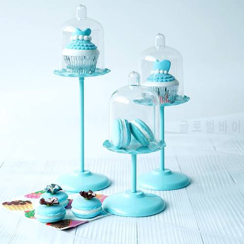 SWEETGO Cupcake holder with PC dome cake tools stand for wedding party table decoration bake ware dessert candy bar
