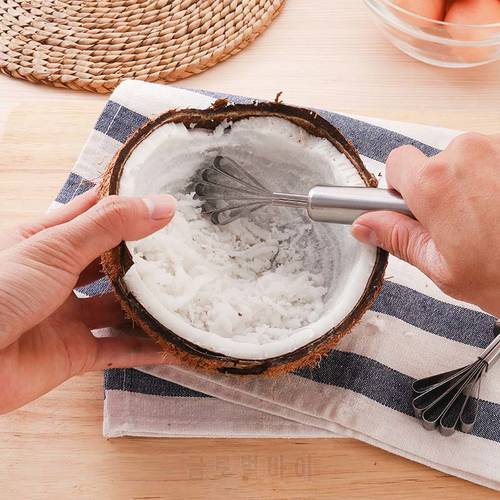 Stainless Steel Coconut Shaver Kitchen Gadgets Fruit Tools Hanging Seafood Accessories Multifunction Fish Clean Scales Tools