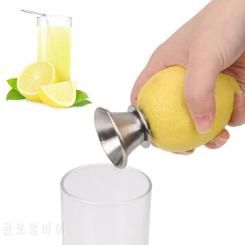 Hand Juicer Juice Squeeze For Lemon Pourer Screw Manually Orange Limes Citrus Fruit Tool Stainless Steel