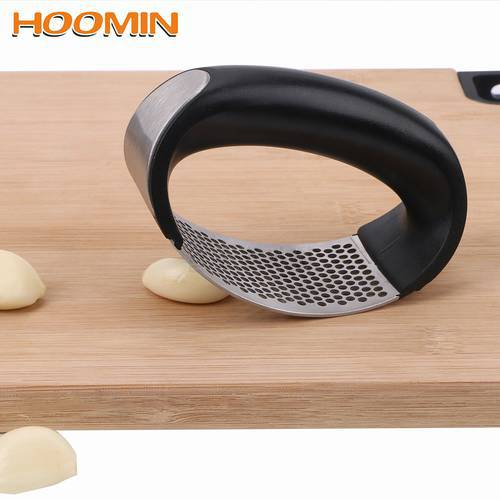 HOOMIN Garlic Grinding Slicer Garlic Presses Ginger Crusher Chopper Cutter Cooking Gadgets Tools Kitchen Accessories