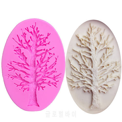 M956 Leaves leaf Silicone Mold DIY 3D Fondant Mold Cake Decorating Tools Chocolate Baking Tools Tree Branch Cake Bakeware Molds