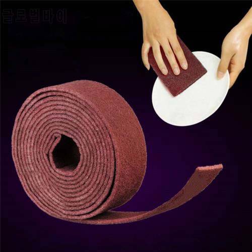 1M/Roll Dish Washing Brush Scouring Pad Emery Scrubber Sink Pot Bowl Stoves Plate Cup Cleaner Kitchen Bar Cleaning Tools