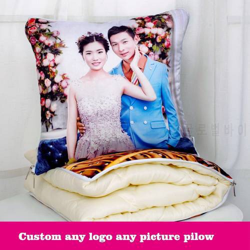 KAFNIK,Custom 40cm(120 * 150 CM) Square pillow Cushion Mini Sofa Decoraion Pillow Blanket Dual Purpose Quilt ,Freeshipping