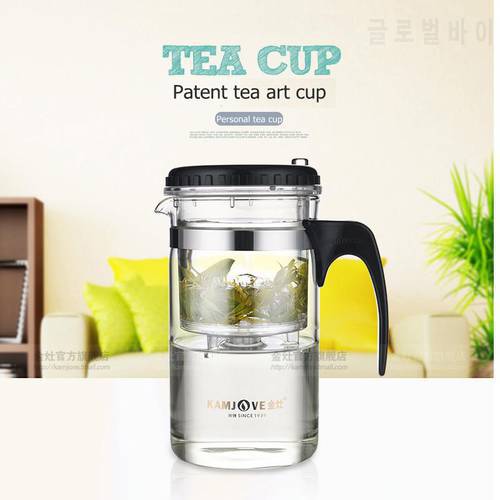 Kamjove quality elegant cup heat resistant teapot tea set delicate cup tea art pot