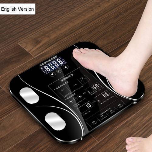 New Original Bathroom Body Weight Mi Scale Floor Digital Fat Weighting Scale Smart Human Weighing Bluetooth Scale bmi