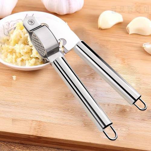 Stainless Steel Kitchen Tool Squeeze Alloy Crusher Garlic Presses Fruit Vegetable Cooking Tools Accessories garlic grinder