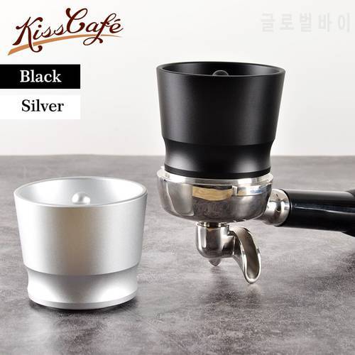 EK43 Grinder Aluminum Intelligent Dosing Ring For Brewing Bowl Coffee Powder Picker Espresso Barista Tool For 58MM Coffee Tamper