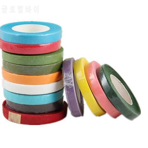 1PCS 10 Colors DIY Craft Adhesive Floral Paper Tape For Nylon Stocking Flower Accessories Butterfly Accessories DIY Handmade