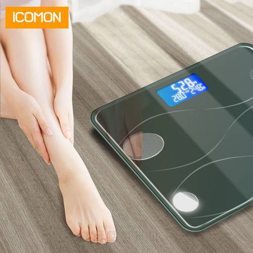 Original Digital Smart Bathroom Scale Floor Body Fat Weight Scale mi Body Composition Scale Bluetooth Balance Multilingual APP