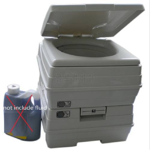 New 24 L capacity new hiking camping caravan fishing boating WC portable toilet good gift for parents and friends