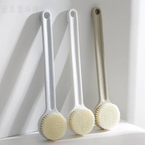 NEW Long Handled Plastic Bath Shower Back Brush Scrubber Skin Cleaning Brushes Body for Bathroom Accessories Cleaning Tool