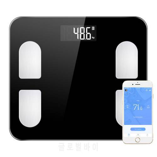 New Digital Body Weight Scale Smart Balance Connect Body Weighing Scale Mi Body Composition Scale Fat percentage Bluetooth APP