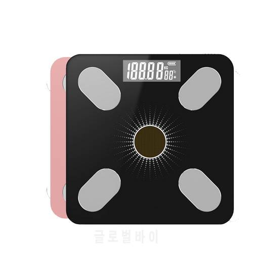Bluetooth intelligent electronic human health scale weight measurement body fat scale
