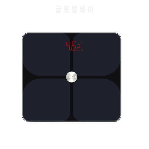 Body Fat Scale Floor Scientific Smart Electronic LED Digital Weights Scale Balance Bluetooth For Fitbit Apple Health & Google
