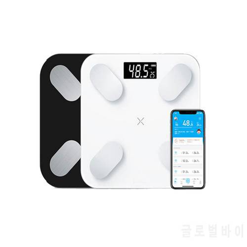 Electronic Bluetooth scale Rechargeable voice body fat human body called APP weight scale