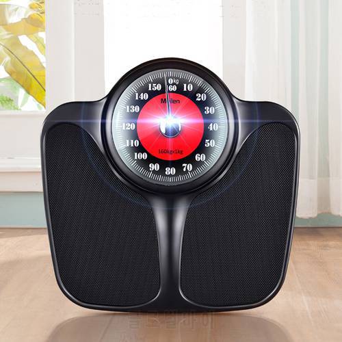 Hot Metal Bathroom Body Weight Scale Household Premium Spring Weighing Scale Body Balance Mechanical Weight Scales Floor 160kg
