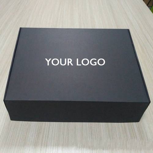 Custom Printed Shipping Boxes with logo Corrugated Mailer box Packaging for Small Businesses Clothing Hair Cosmetic Gift Boxes