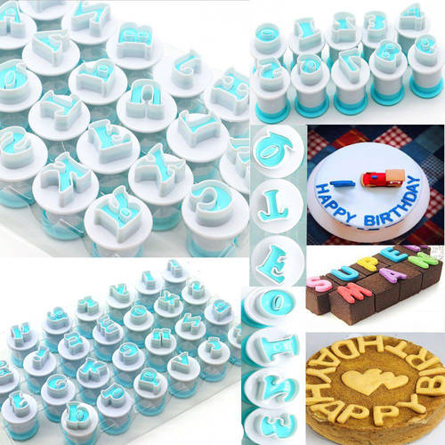 10/26PCS Alphabet Number Letter Cookie Biscuit Stamp Mold Cake Cutter Embosser Mould Tool Cake Letters Cutter Hot Sale