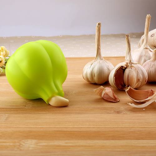 Garlic Peeler Creative Kitchen Food-grade Silica Gel Soft Peeler Garlic Peeler Garlic Peeler